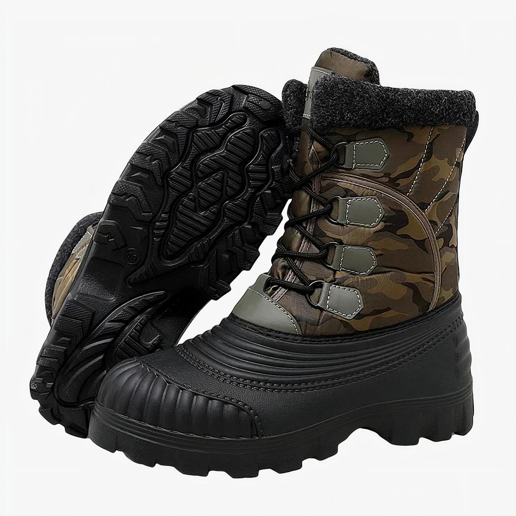 Botte de chasse camouflage pratique et confortable
